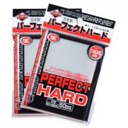KMC obaly na karty - Standard Sleeves - Perfect Hard  - 50 ks