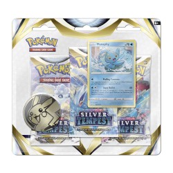 Pokémon TCG: SWSH12 Silver Tempest - 3 Booster Packs, Coin & Manaphy Promo Card