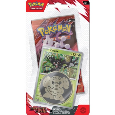 Pokémon TCG: Scarlet & Violet 10 Destined Rivals - Zarude Checklane Blister