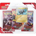 Pokémon TCG: Scarlet & Violet SV10  Destined Rivals -  3 Pack Blister - Zebstrika
