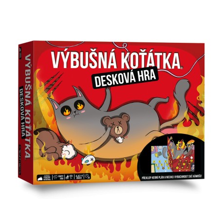 Výbušná koťátka: Desková hra
