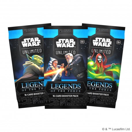 Star Wars: Unlimited -  Legends of the Force: Booster