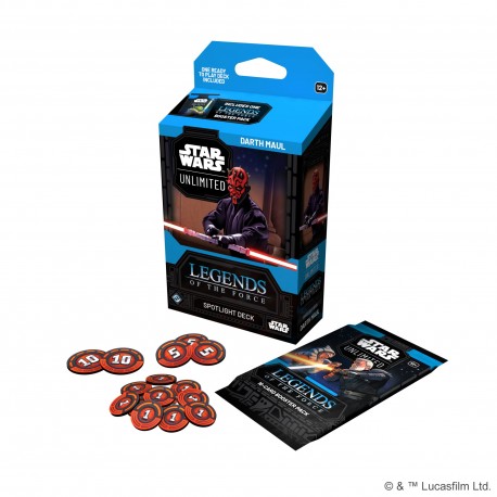 Star Wars: Unlimited -  Legends of the Force: Spotlight Deck - Qui-Gon Jinn