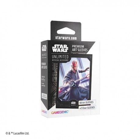 GAMEGENIC SWU: Premium Art Sleeve - Darth Maul