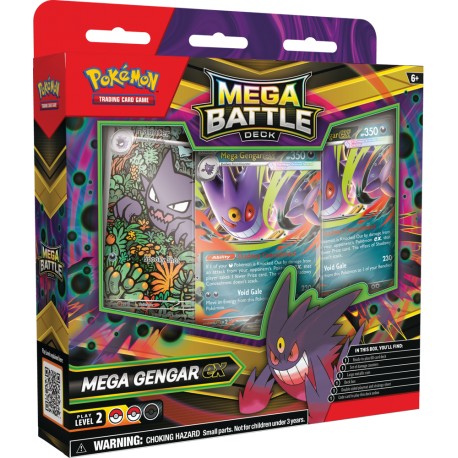 Pokémon TCG: : Mega Battle Deck - Mega Gengar ex