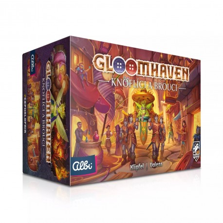 Gloomhaven: Knoflíky a brouci + promo