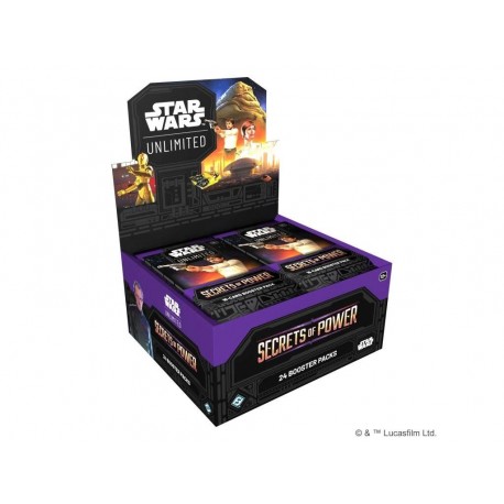 Star Wars: Unlimited -  Secrets of Power: Booster Box