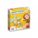 První hraní: Africká zvířátka 15 maxi Puzzle