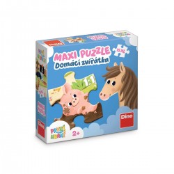 První hraní: Domácí zvířátka 15 maxi Puzzle