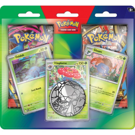 Pokémon TCG: Enhanced 2-Pack Blister - Oddish/Vileplume/Gloom