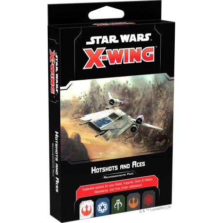 Star Wars: X-Wing (Second Edition) - Hotshots and Aces Reinforcements Pack